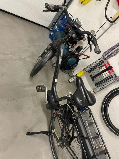 elektrische fiets, Fietsen en Brommers, Gebruikt, Minder dan 47 cm, 50 km per accu of meer, Ophalen
