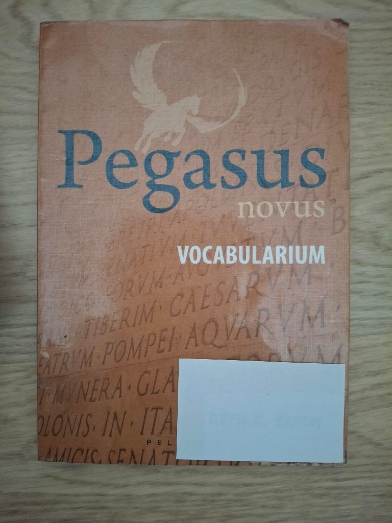 Pegasus Novus vocabularium, Ophalen, Gelezen, ASO, Latijn