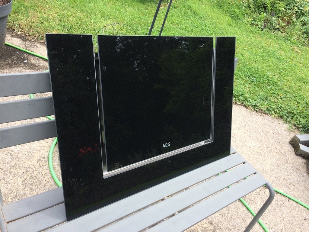 Face avant neuve de hotte AEG AWS8446AB, Electroménager, Hottes, Neuf, Autoportant, Enlèvement
