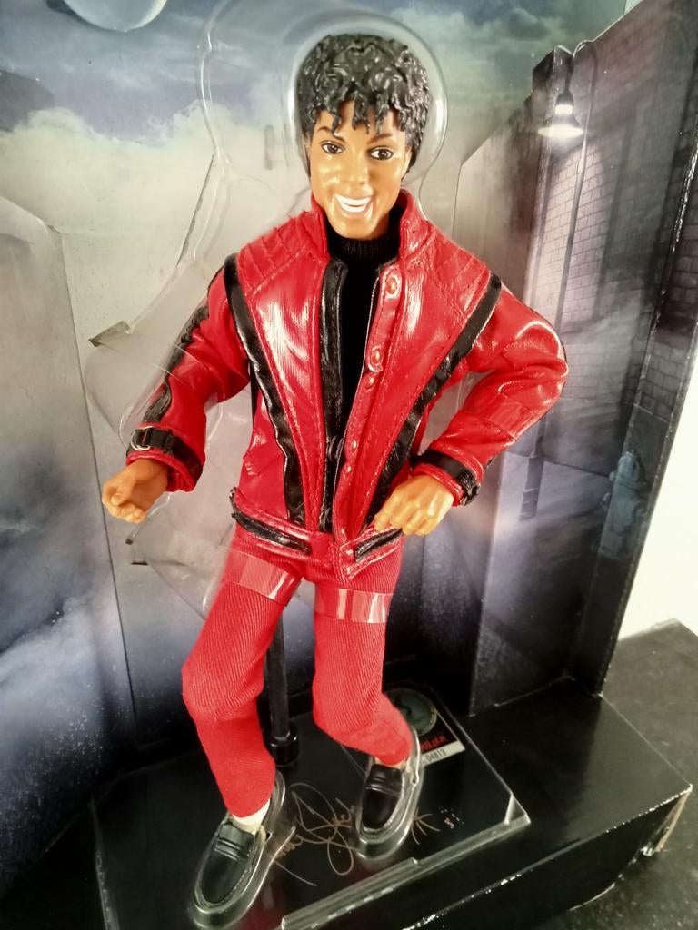 Michael Jackson popje , triller , genummerd collector item ., Ophalen of Verzenden