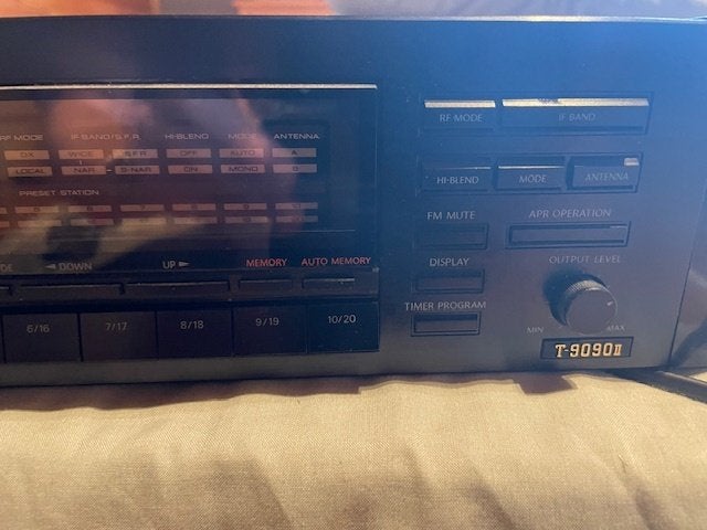 onkyo integra tuner t 9090 ii, Audio, Tv en Foto, Tuners, Ophalen, Gebruikt