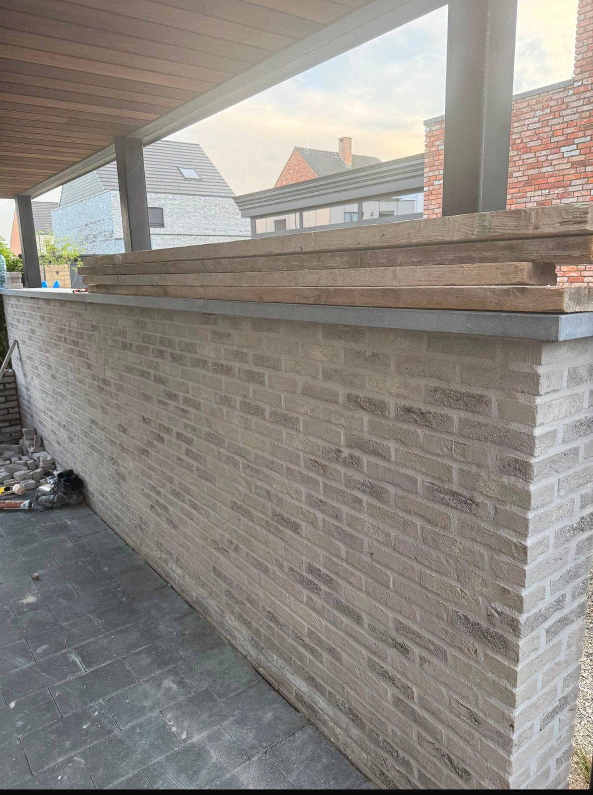 Blauwsteen, Tuin en Terras, Ophalen, Zo goed als nieuw