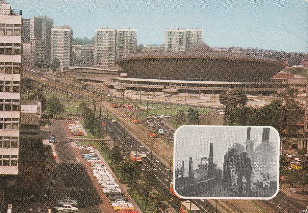POLEN -  Katowice  Centrum, Verzamelen, Postkaarten | Buitenland, Ophalen of Verzenden, Ongelopen, Overig Europa