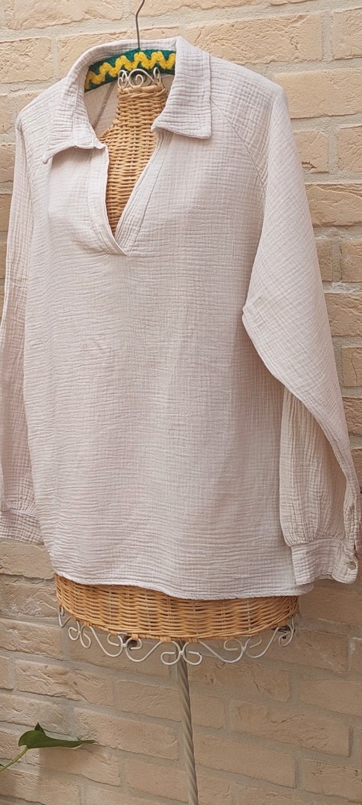 bloesje 59cm van oksel tot oksel, Kleding | Dames, Grote Maten, Ophalen of Verzenden, Zo goed als nieuw, Overige kleuren
