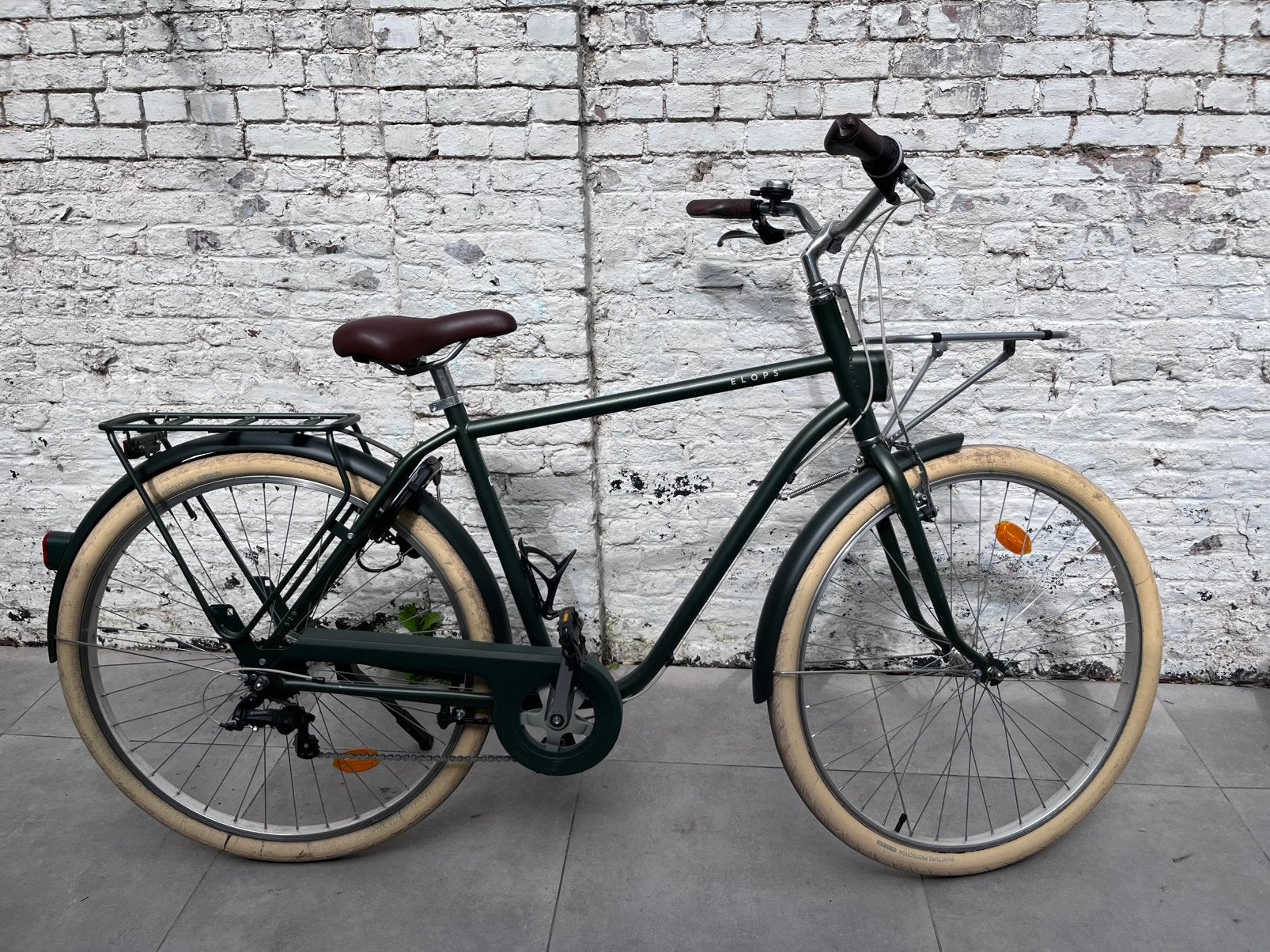 Herenfiets Elops (Decathlon), Ophalen, Zo goed als nieuw