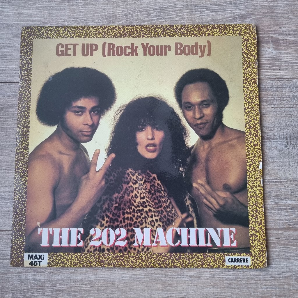 12" The 202 Machine – Get Up (Rock Your Body), CD & DVD, Vinyles Singles, Enlèvement ou Envoi, Utilisé, 12 pouces, Dance et House