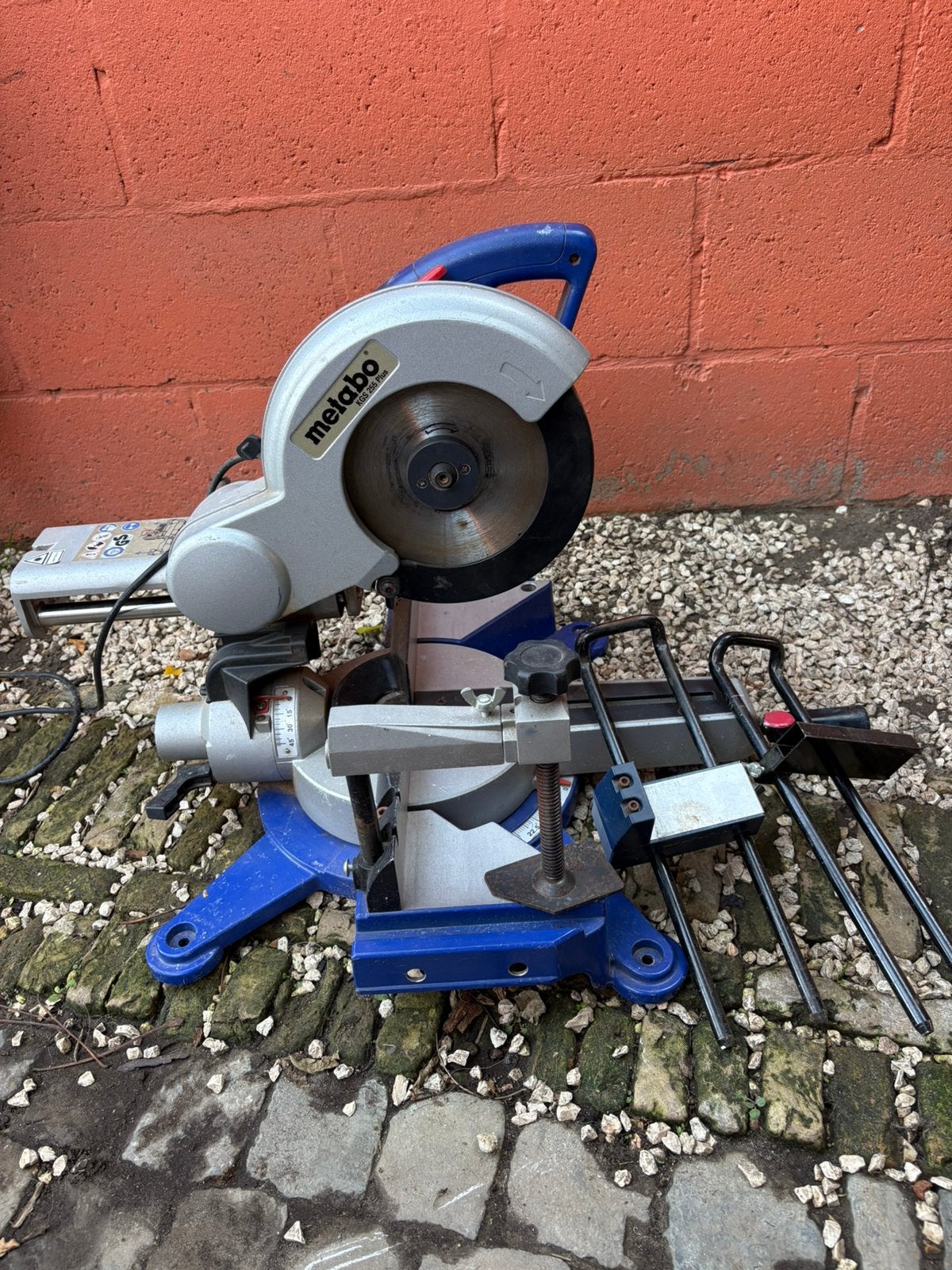 Metabo afkortzaag KGS 255 Plus, Doe-het-zelf en Bouw, Ophalen, Zo goed als nieuw, Afkortzaag