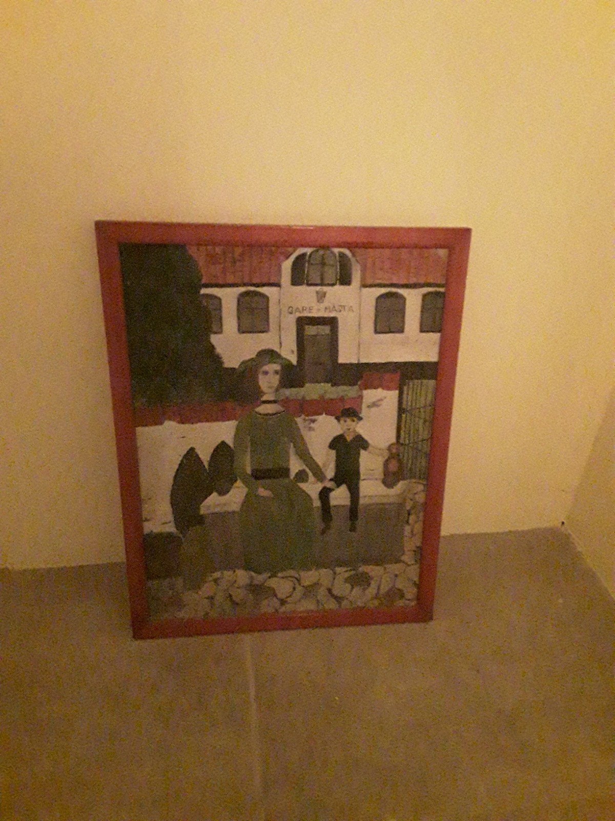 Petit tableau (Florenville), Ophalen, Schilderij