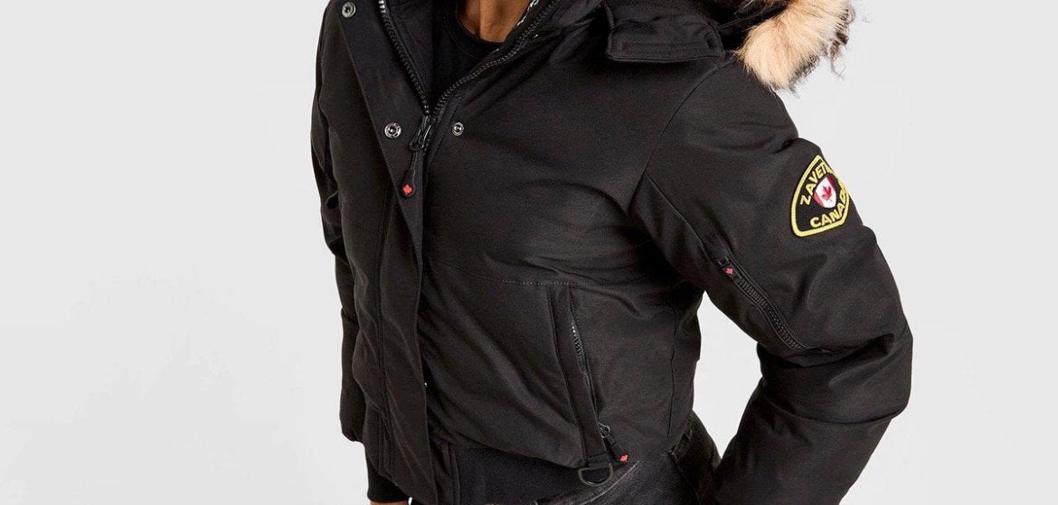 Zavetti canada jas dames maat s, Kleding | Dames, Jassen | Winter, Verzenden, Gedragen, Maat 36 (S), Zwart
