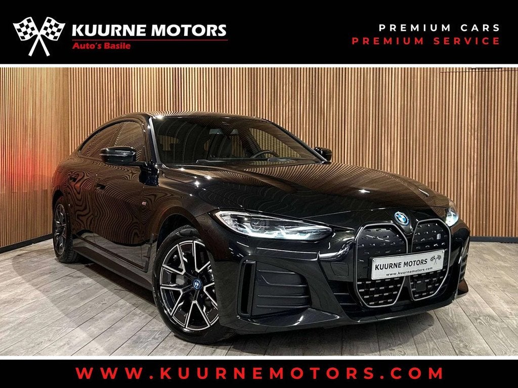 BMW i4 eDrive40 M Pack Alu18"/Led/Leder/Pdc/Cam/Hud/Carplay, Achat, Entreprise, Noir, 5 portes
