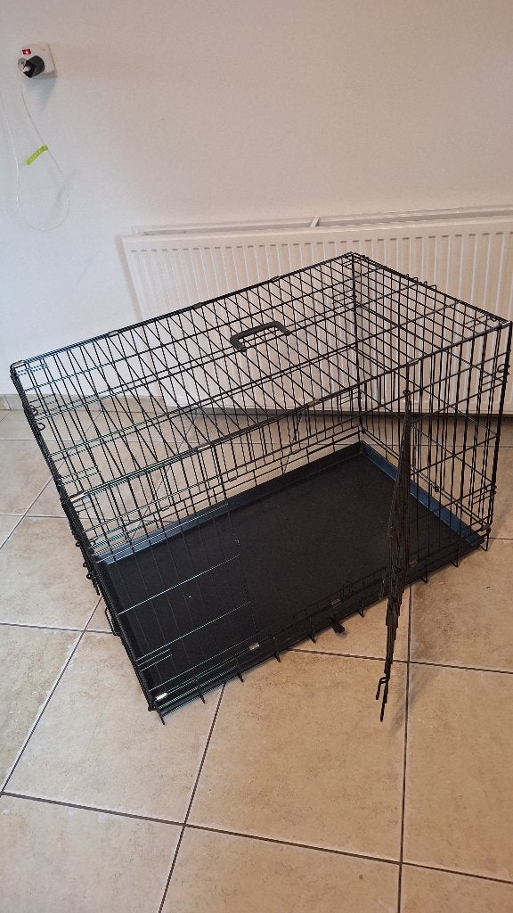 Honden bench, Dieren en Toebehoren, Ophalen, Zo goed als nieuw