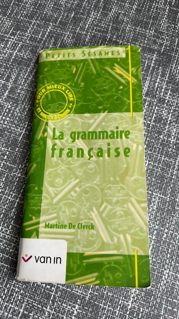 Petits sésames - La grammaire française, Livres, Dictionnaires, Enlèvement ou Envoi, Utilisé, Autres éditeurs, Français