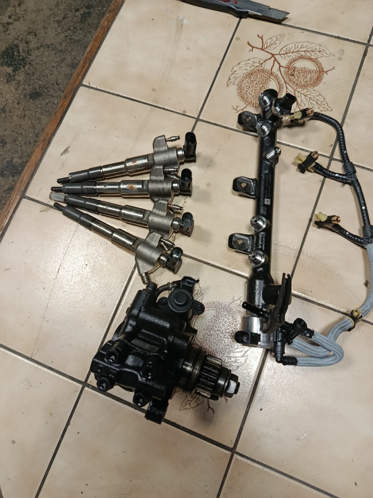 Reno Master 2.3 diesel mazout pomp, Ophalen