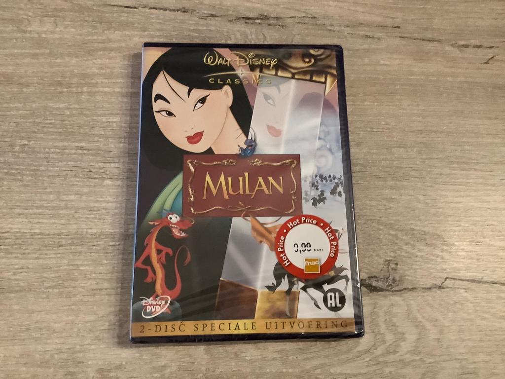 Walt Disney Mulan DVD (Nieuw) (2004), Europees, Tekenfilm, Alle leeftijden, Ophalen of Verzenden