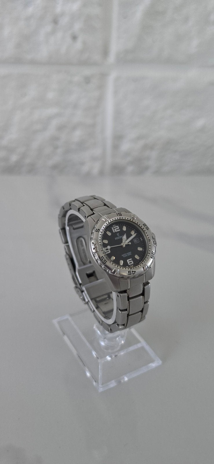 Festina Horloge, Enlèvement, Acier, Acier