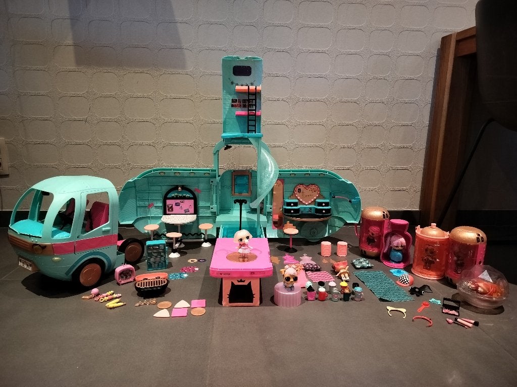 LOL Glamper + extra's, Ophalen, Gebruikt, Poppenhuis