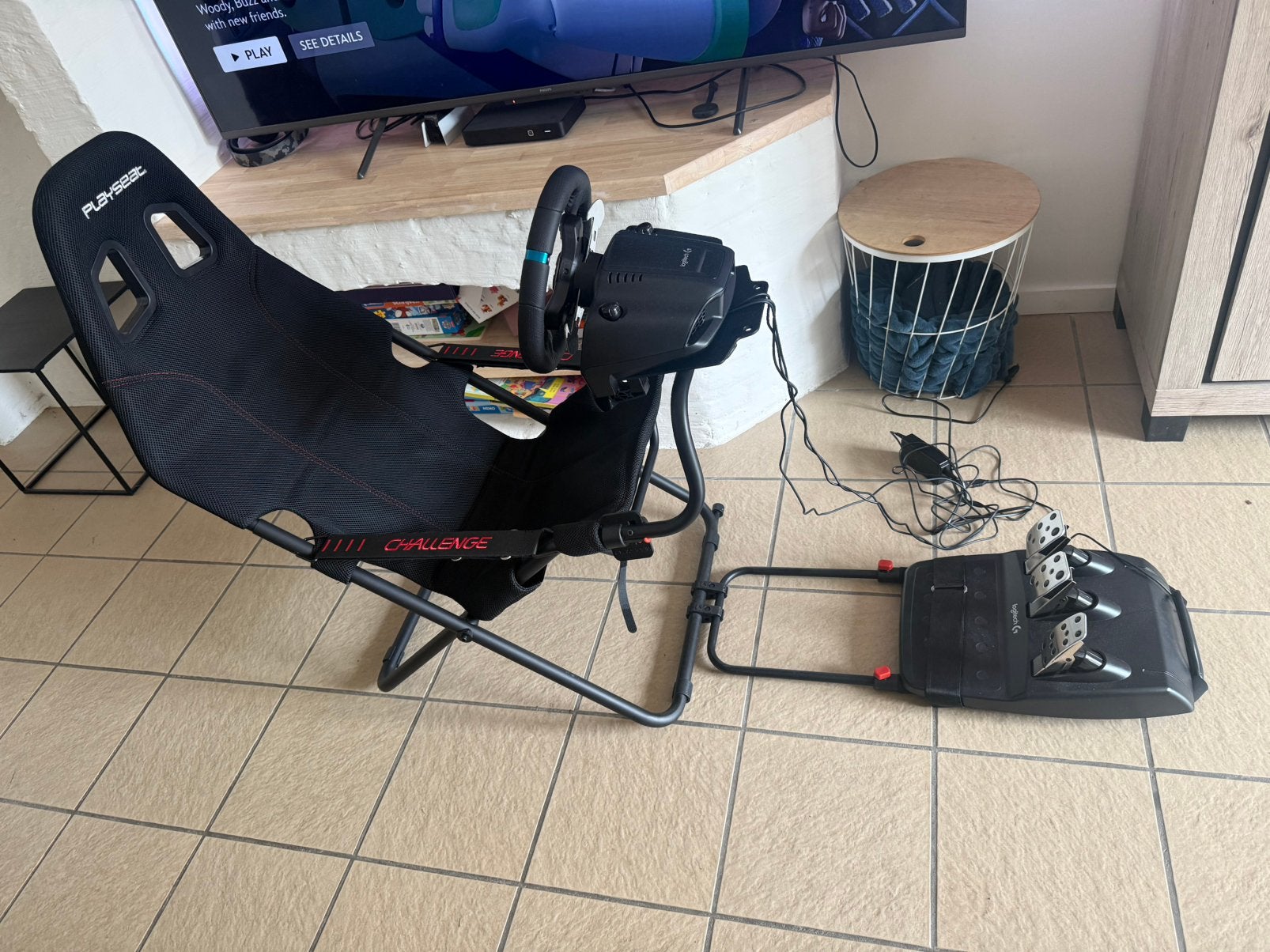 Playseat + logitech g29, Consoles de jeu & Jeux vidéo, Consoles de jeu | Accessoires Autre, Comme neuf, Logitech, Enlèvement ou Envoi
