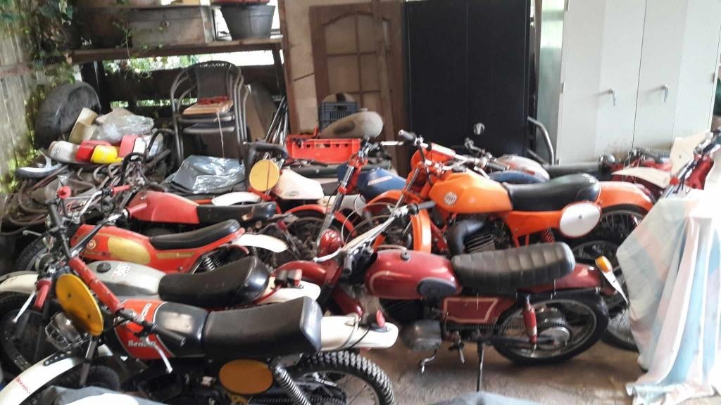 Vintage motorset. Oldtimers. Kruis. Enduro. Proef., Motoren, Motoren | Oldtimers, Nieuw, Overig