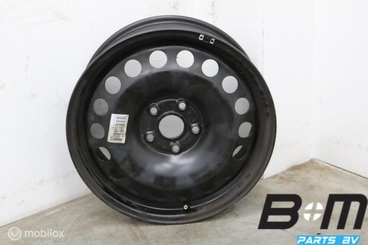1 losse 17 inch stalen velg VW Tiguan 3 / Q3 83A 5QF601027J, Gebruikt, Velg(en)