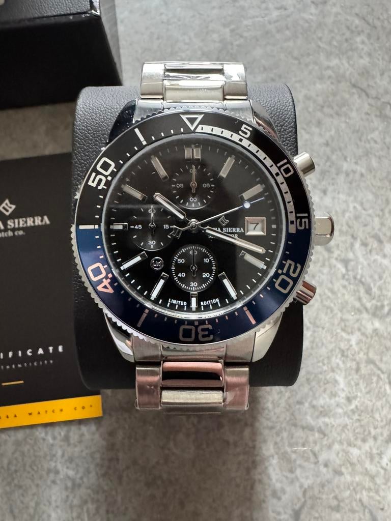Herenhorloge nieuw Alpha Sierra, Handtassen en Accessoires, Horloges | Heren, Ophalen of Verzenden, Zo goed als nieuw