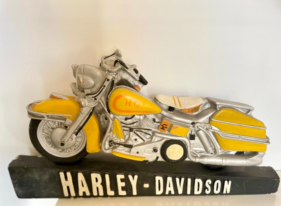 Plaque murale 3D vintage de Harley-Davidson, Enlèvement ou Envoi, Utilisé, Motos