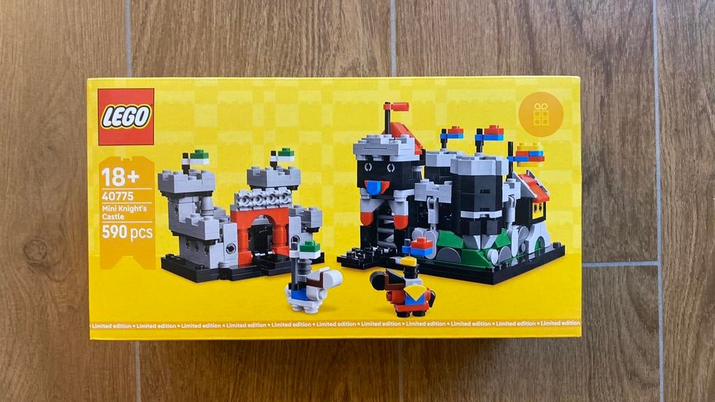 Lego Mini Knight’s Castle 40775, Enlèvement ou Envoi, Neuf, Ensemble complet, Lego