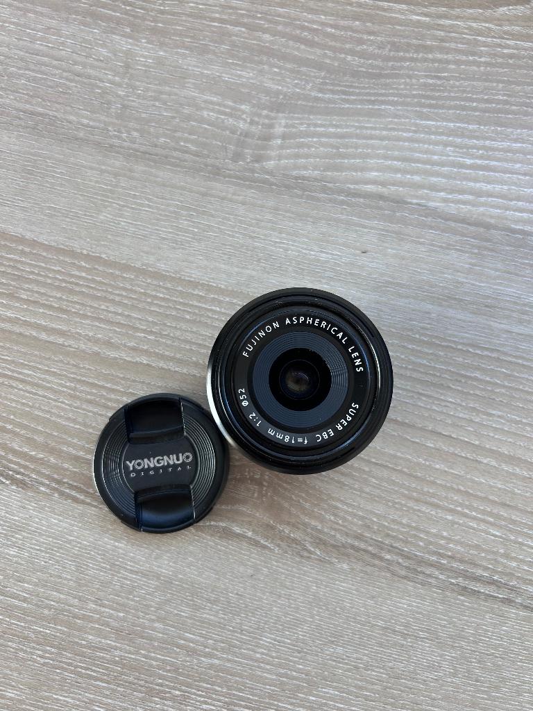 Fujinon XF 18mm f/2 R - Compacte premium Fujifilm lens, Ophalen, Zo goed als nieuw, Groothoeklens, Zoom