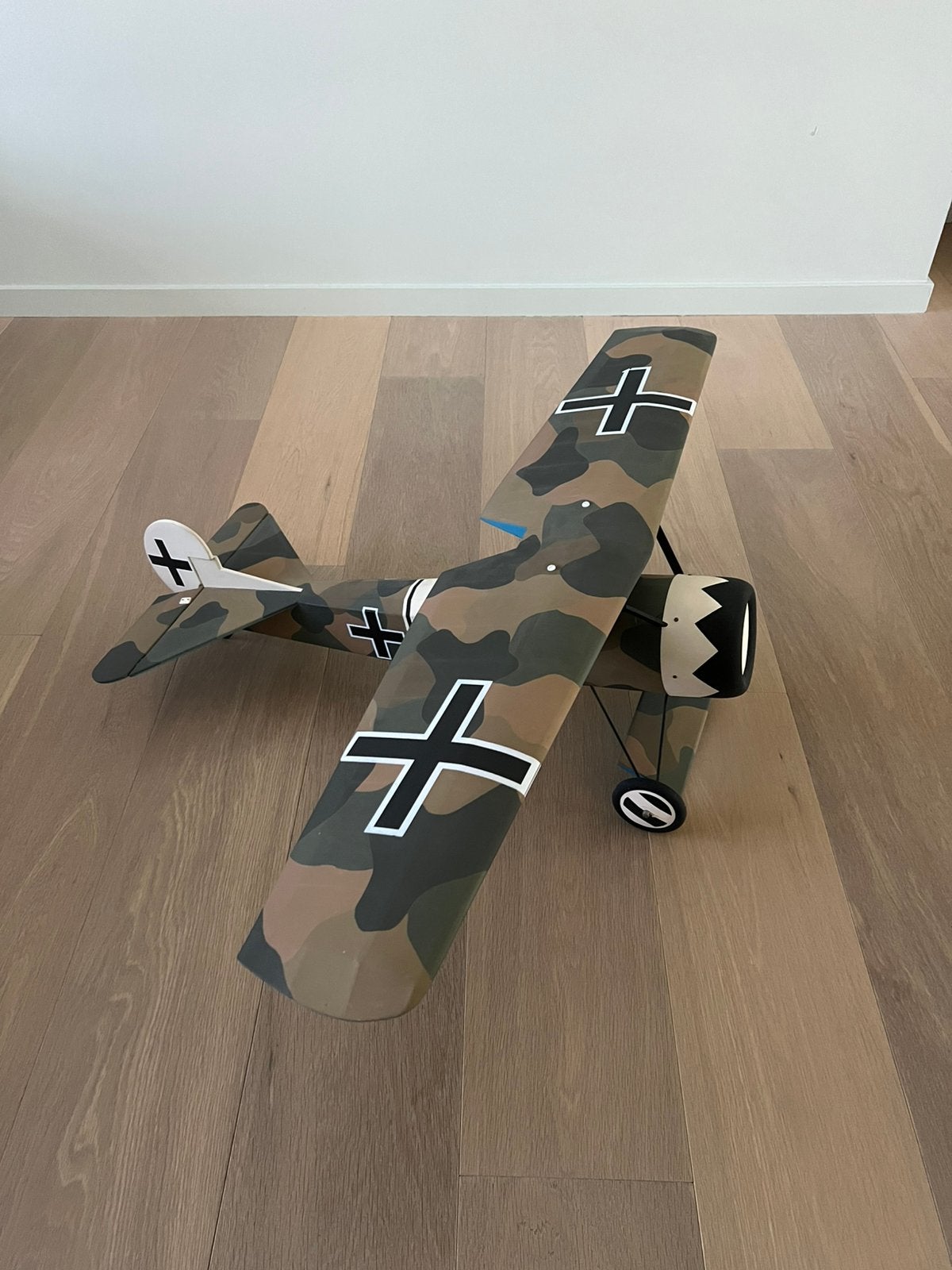 Maquette d'avion RC Graupner Fokker D.VIII Vintage, 105 cm, Enlèvement, Comme neuf