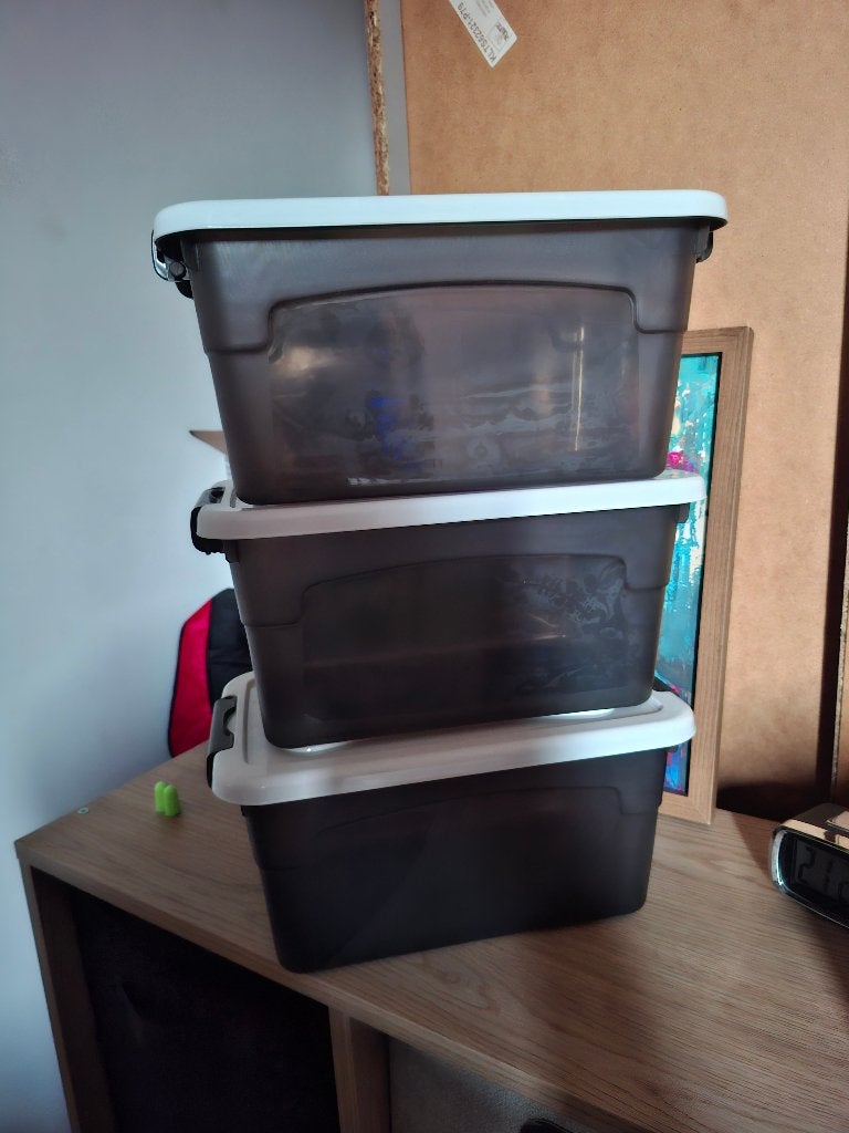 Boite de rangement 3 pour 9 euros ou 4 euros piece, Enlèvement, Neuf
