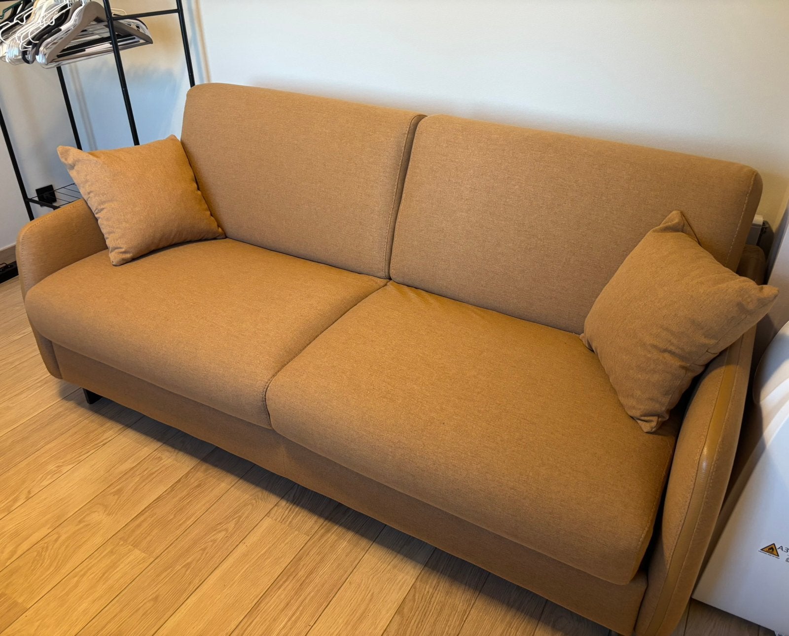 Zetelbed, 2 persoons, Ophalen, Tweepersoons, Zo goed als nieuw, 200 cm