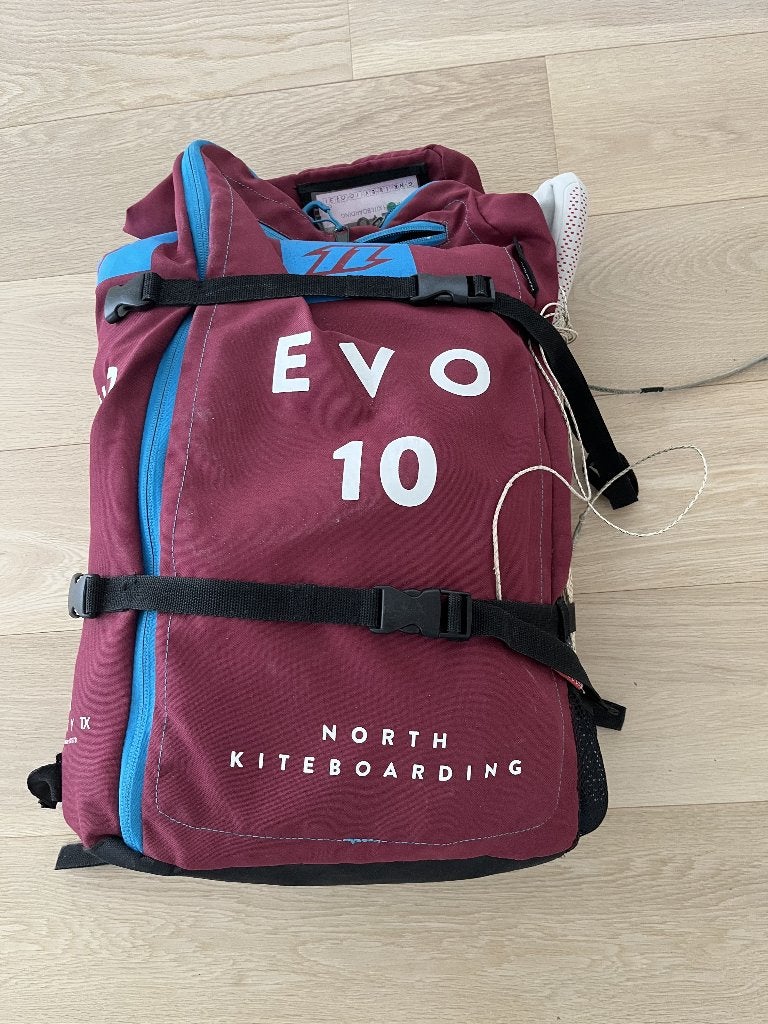North EVO kite 10m2, Watersport en Boten, Kitesurfen, Ophalen, Gebruikt, 10 m², Geen board