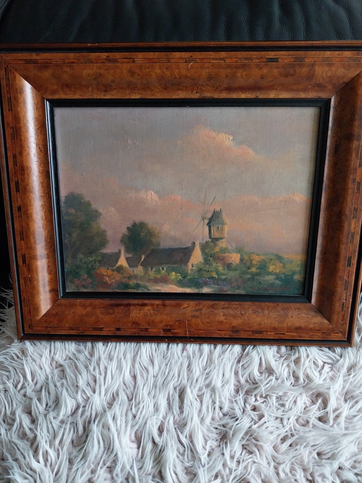 Cecile de spiegeleir., Antiek en Kunst, Ophalen, Doek