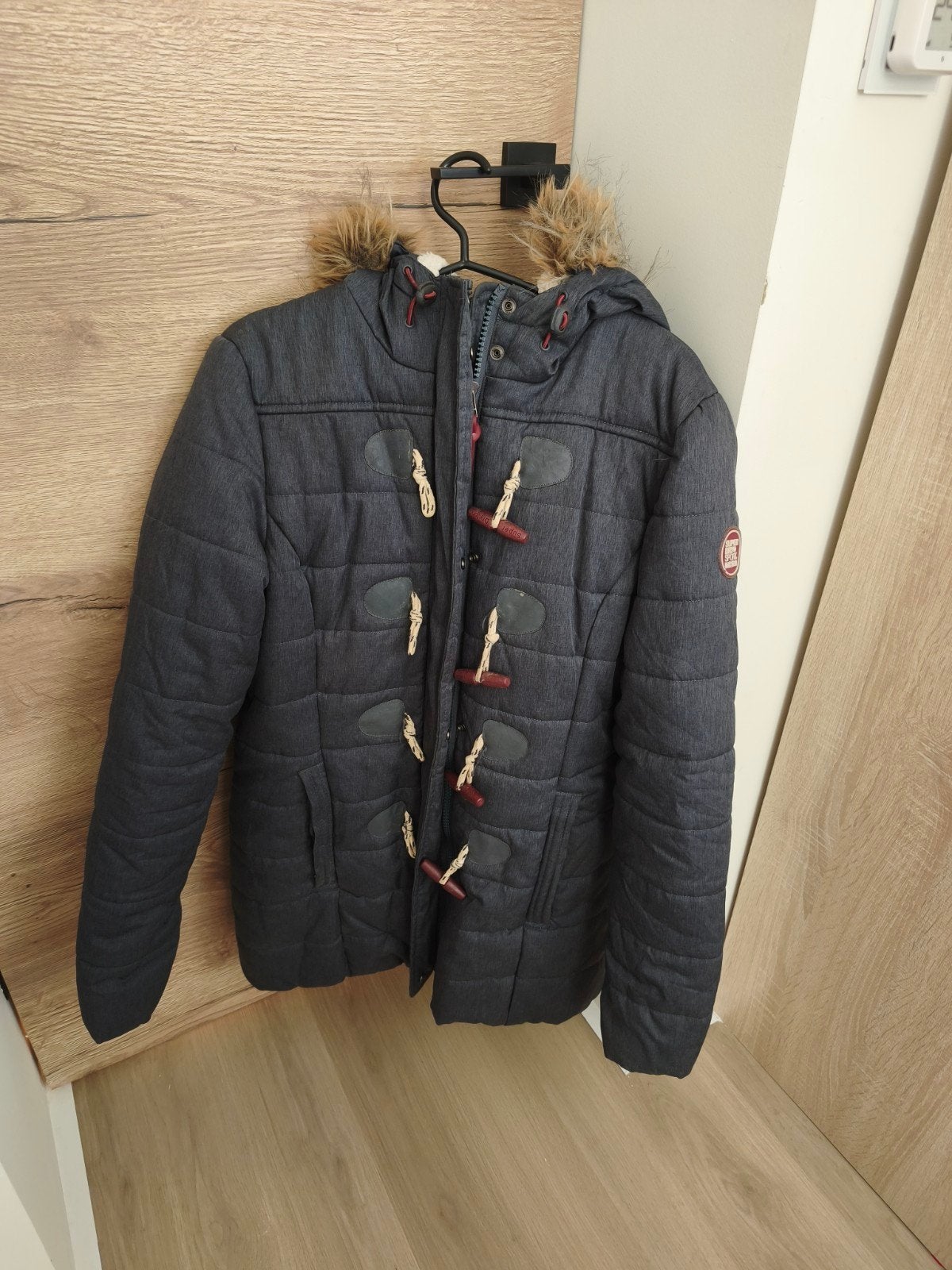 Superdry winterjas, Kleding | Dames, Superdry, Maat 42/44 (L), Ophalen of Verzenden, Grijs