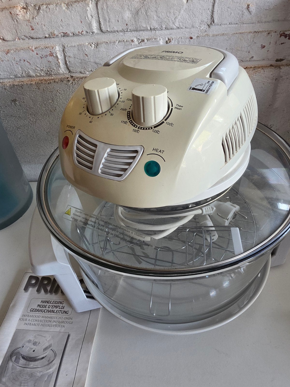 infrarood warmtelucht oven, Ophalen, Overige merken, Halogeenoven, Zo goed als nieuw