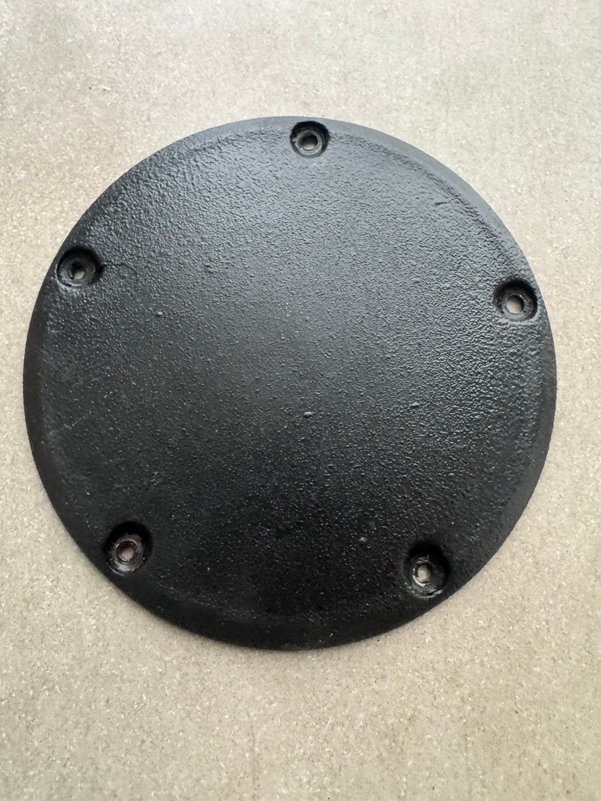 Originele Wrinkle Black Derby Cover Harley Twin Cam, Motos, Enlèvement, Utilisé