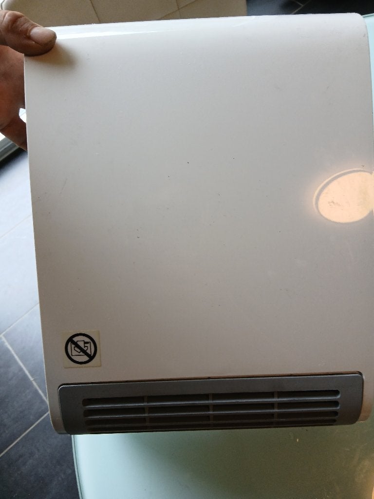snelverwarmer, Ophalen, Zo goed als nieuw, Hangende haard, Elektrische haard