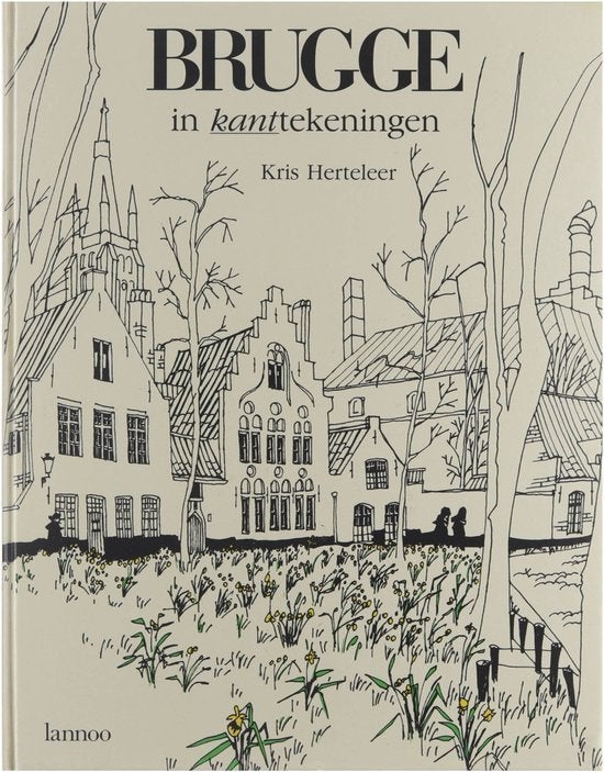 boek: Brugge in KANTtekeningen+Brugge in Aquarellen, Ophalen of Verzenden, Gelezen, Schilder- en Tekenkunst