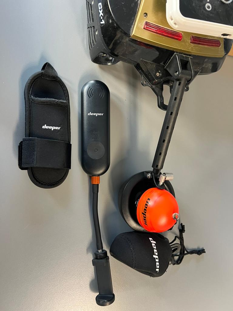 Deeper pro+, Ophalen, Zo goed als nieuw