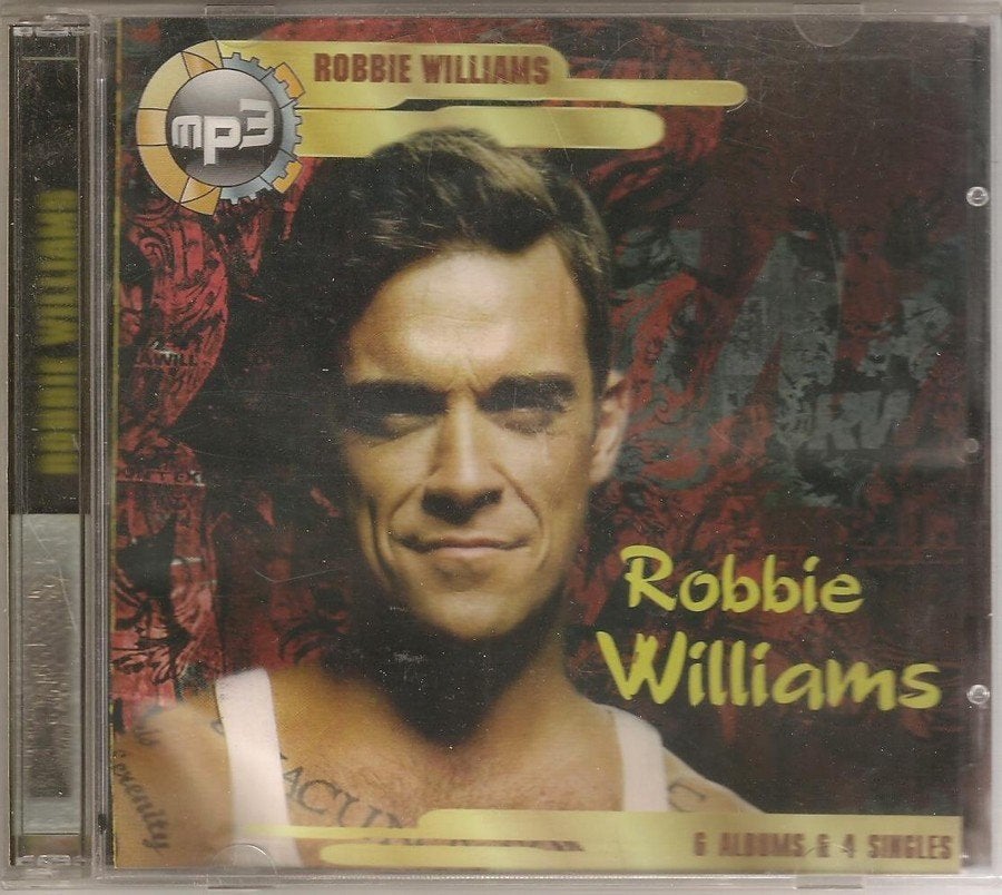 ROBBIE WILLIAMS - 6 CD ALBUMS EN 4 X SINGLES OP CD - MP3, Verzenden, Zo goed als nieuw, Verzamelalbum, Pop