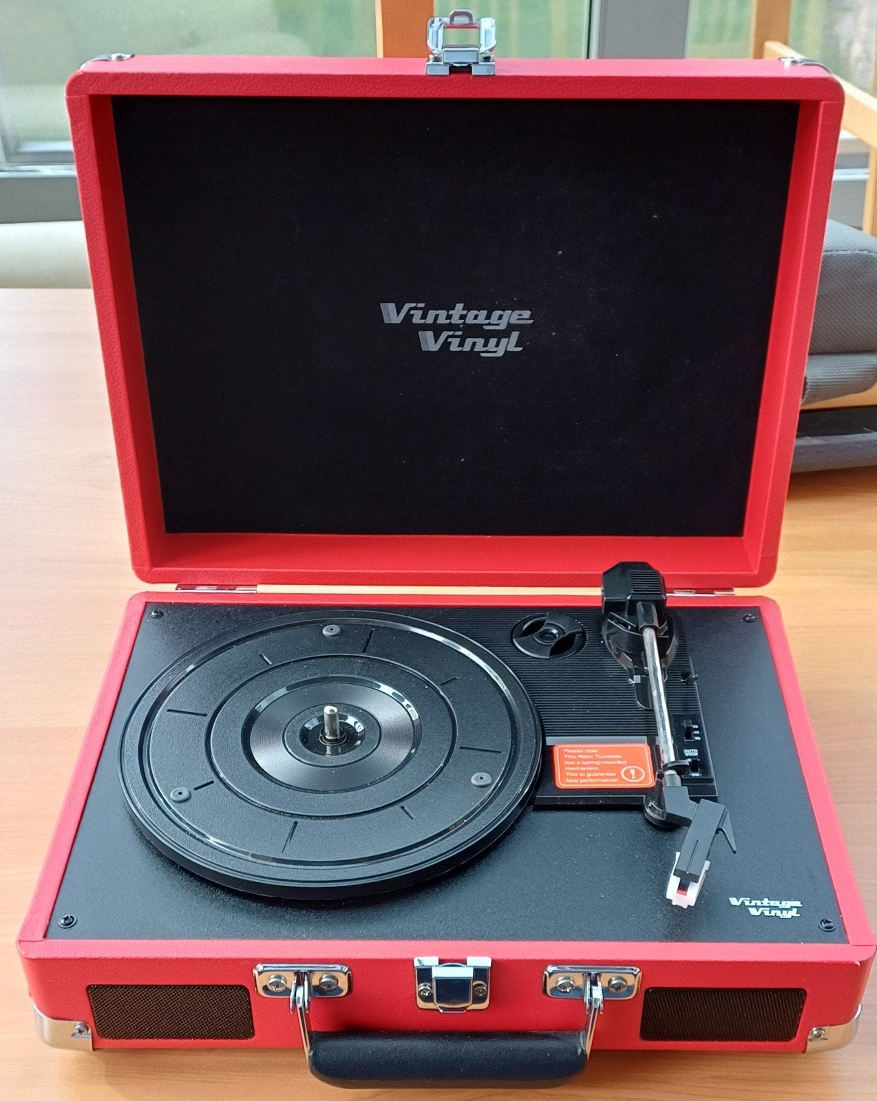 Platenspeler in koffer, Autres marques, Tourne-disque, Comme neuf, Enlèvement
