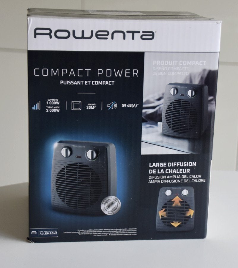 Rowenta Compact Power SO2210 - Nouveau !, Enlèvement ou Envoi, Neuf, 800 watts ou plus, Poêle