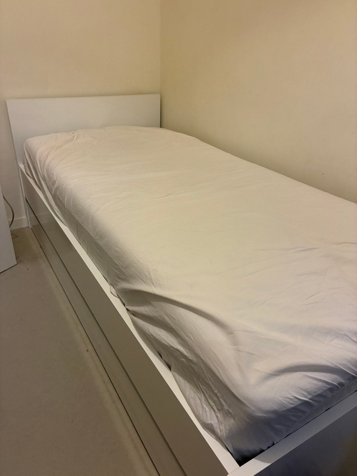 Bed met lade 90x200cm, Huis en Inrichting, Ophalen, Gebruikt, 90 cm, Eenpersoons