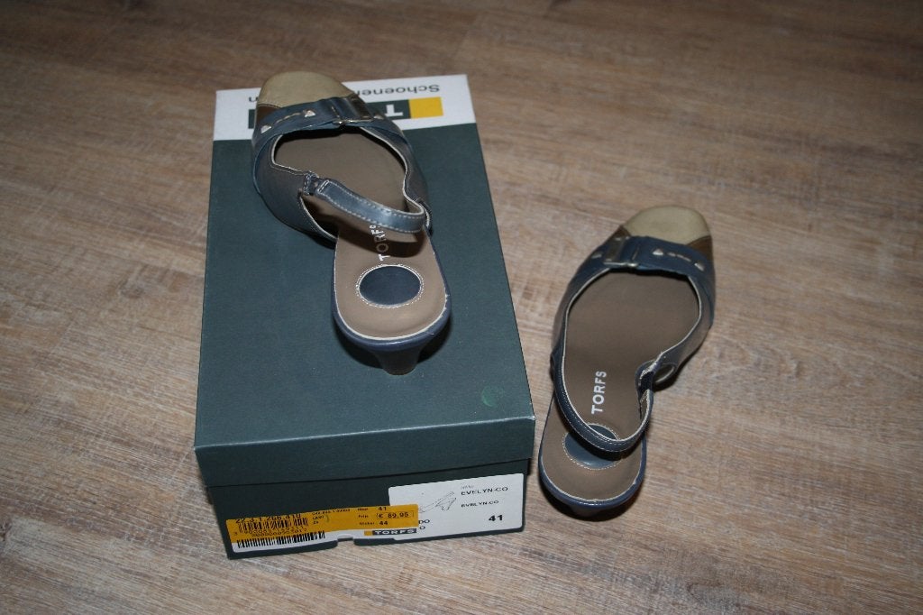 open schoen, Ophalen, Schoenen met lage hakken, Beige, Nieuw