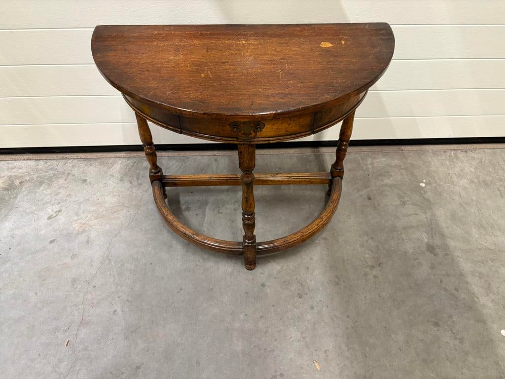 Console tafeltje met lade, Tuin en Terras, Ophalen, Zo goed als nieuw