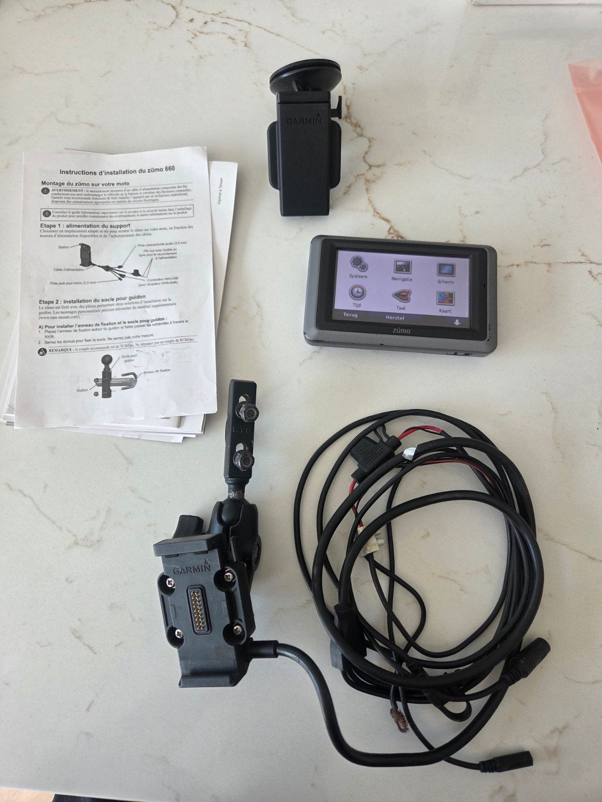 Garmin zumo 660, Motoren