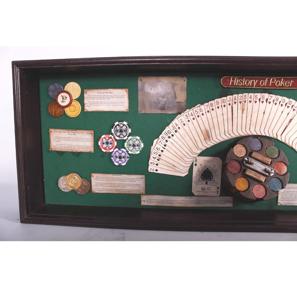 Pokerkaarten wanddecoratie - 106 cm, Ophalen, Nieuw