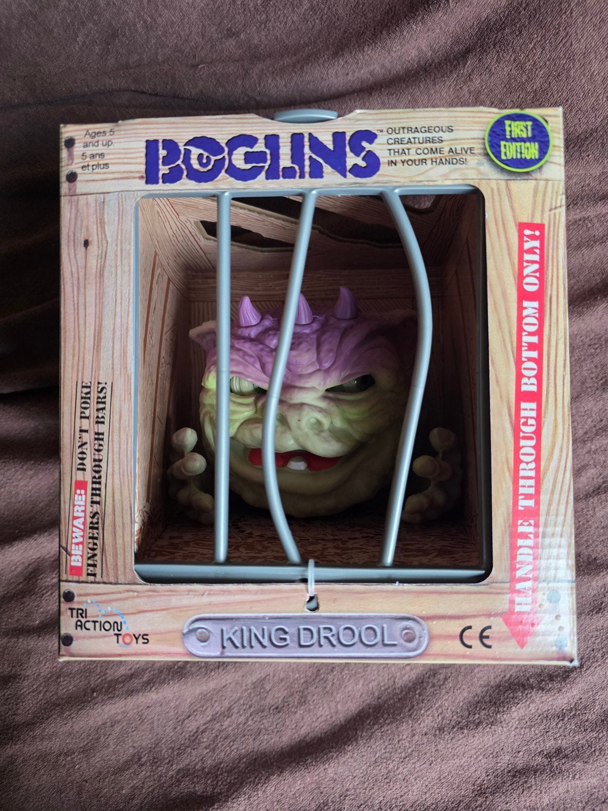 King Drool uit de monsterpoppenlijn van Boglins, Ophalen of Verzenden, Nieuw