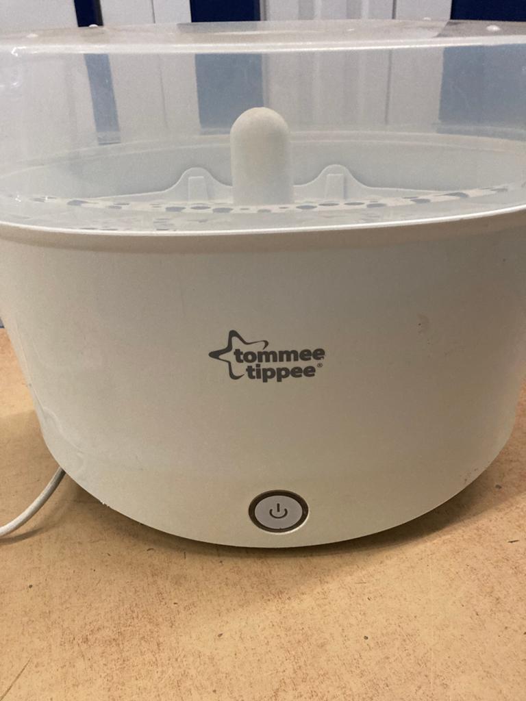 Sterilisator + papflesverwarmer Tommy Tipee, Ophalen, Gebruikt, Sterilisator