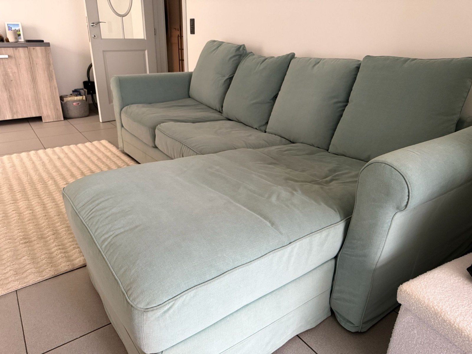 Zetel met lounge, Maison & Meubles, Canapés | Sofas & Chaises Longues, Enlèvement