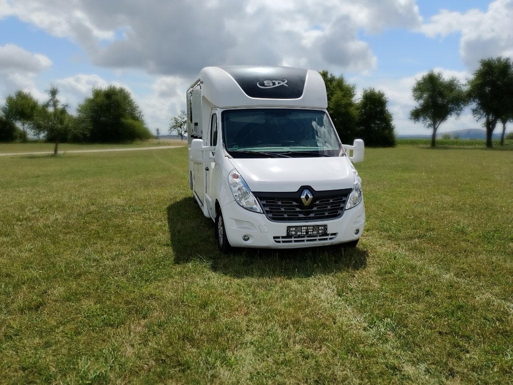 Remorque pour chevaux Horse van Horsetrailer Chevaux, Enlèvement, Utilisé, Polyester, Remorque 2 chevaux